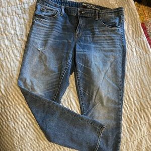 Gap girlfriend fit jeans